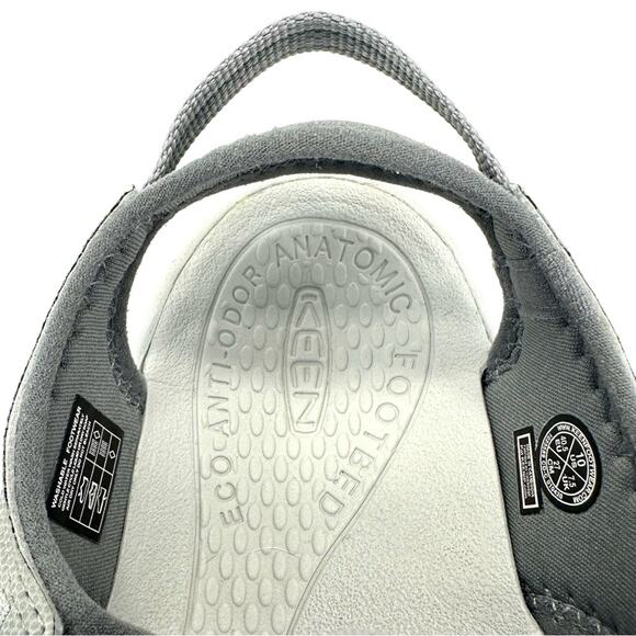 Keen Women Outdoor Sandal Sz 10 Closed-Toe Gray Astoria West